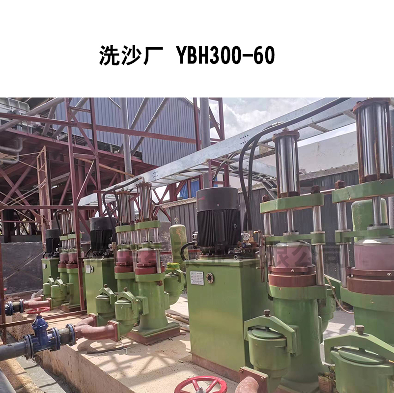 洗沙場(chǎng)使用咸陽(yáng)柱塞泵案例